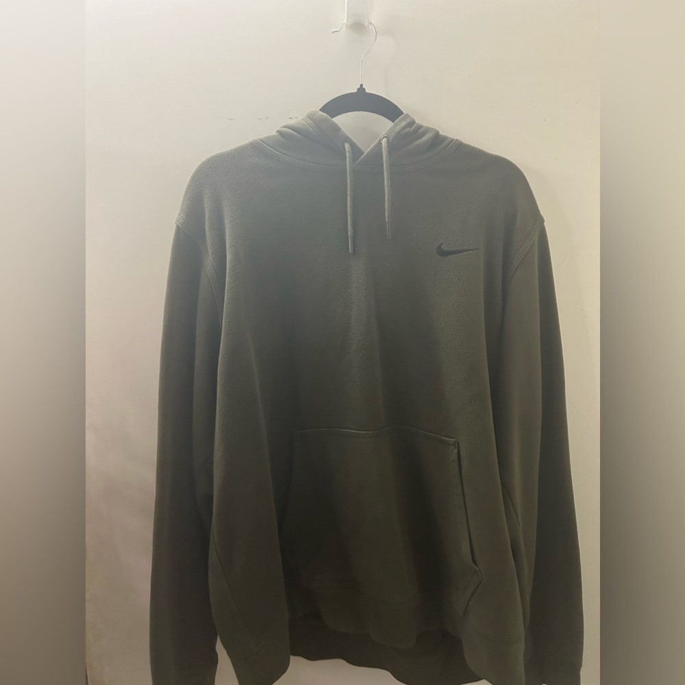 Nike dark green hoodie